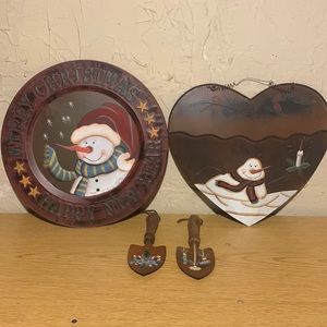 Metal Christmas decor